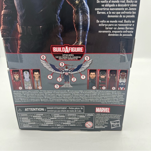 Marvel Legends Series - The Falcon & Winter Soldier: Winter Soldier Figure w/BAF - Picture 10 of 12